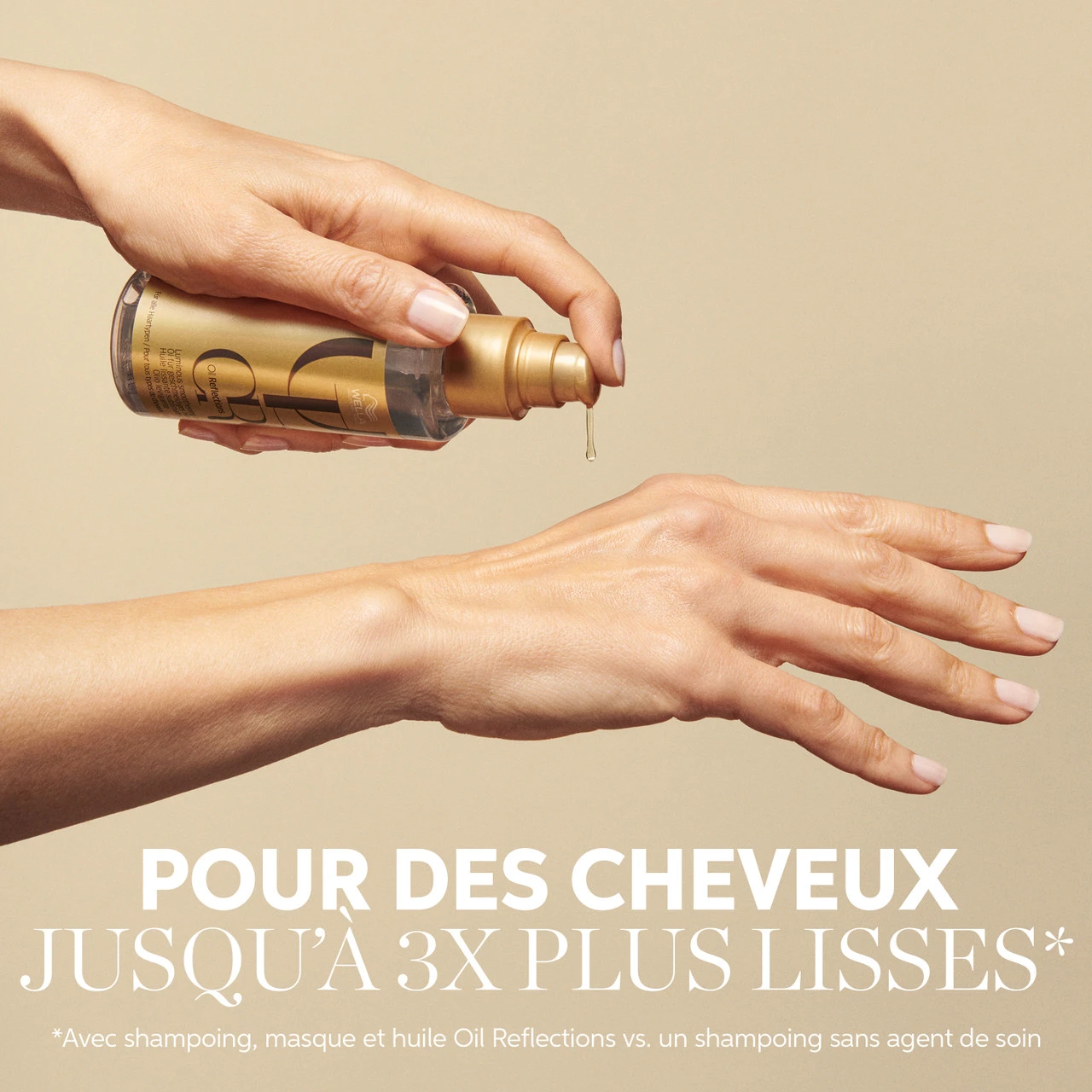 Huile Lissante Sublimatrice Oil Reflections Wella 100ml 4 Huile Lissante Sublimatrice Oil Reflections Wella 100ml – Image 2