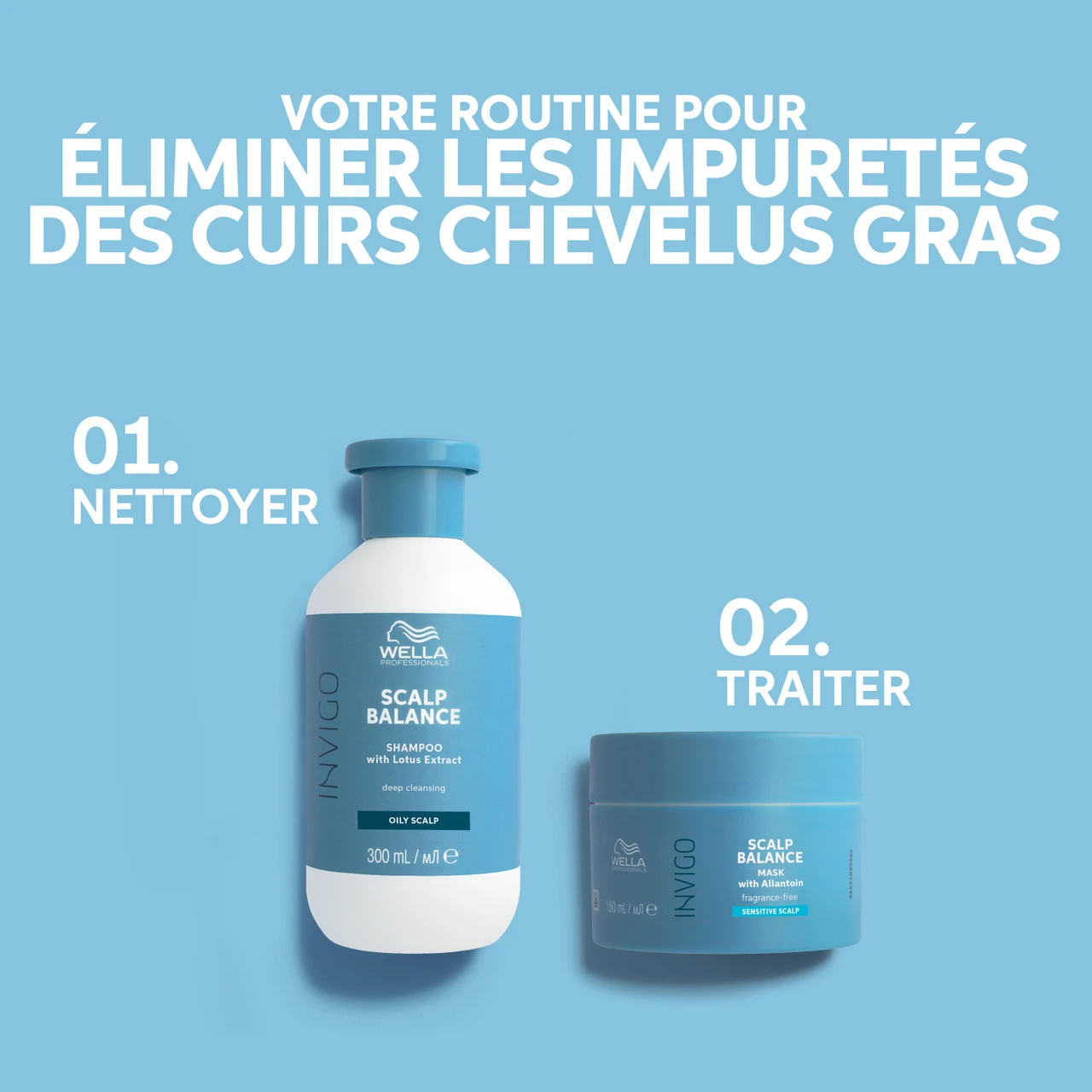 Shampoing Purifiant Pour Cheveux Gras Scalp Balance Invigo Wella 1000ml 7 Shampoing Purifiant Pour Cheveux Gras Scalp Balance Invigo Wella 1000ml – Image 5
