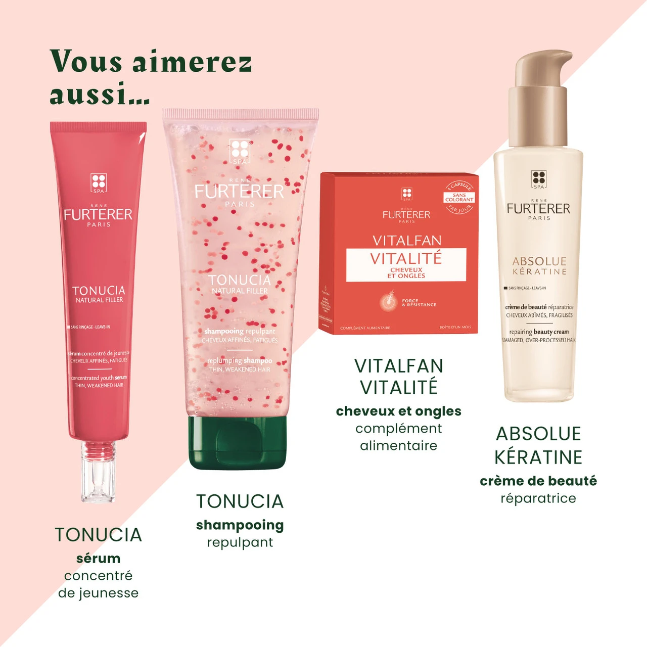 Masque Repulpant Démêlant Tonucia René Furterer 100ml 4 Masque Repulpant Démêlant Tonucia René Furterer 100ml – Image 2