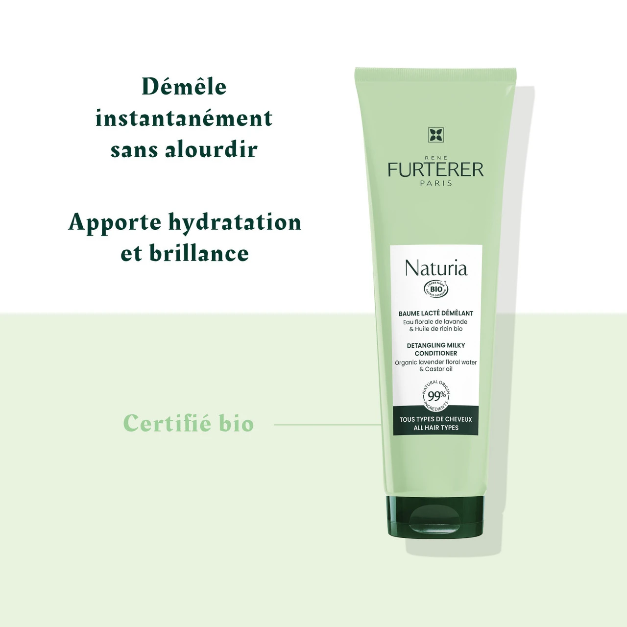 Baume Lacté Démêlant Naturia René Furterer 150ml – Image 4