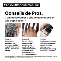 Shampooing Absolut Repair Molecular L'Oréal Professionnel 300 Ml 13 Shampooing Absolut Repair Molecular L'Oréal Professionnel 300 Ml -Soins Capillaires 3474637153526 6 83874.1696600594