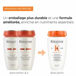 Bain Satin Nutritive Kérastase 250ml 10 Bain Satin Nutritive Kérastase 250ml -Soins Capillaires 3474637154912 6 34020.1686298845