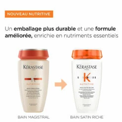 Bain Satin Riche Nutritive Kérastase 250ml 10 Bain Satin Riche Nutritive Kérastase 250ml -Soins Capillaires 3474637154943 6 03357.1684847833