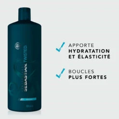 Shampooing Curl Twisted Sebastian 1000ml -Soins Capillaires 51812 4 04336.1689071341