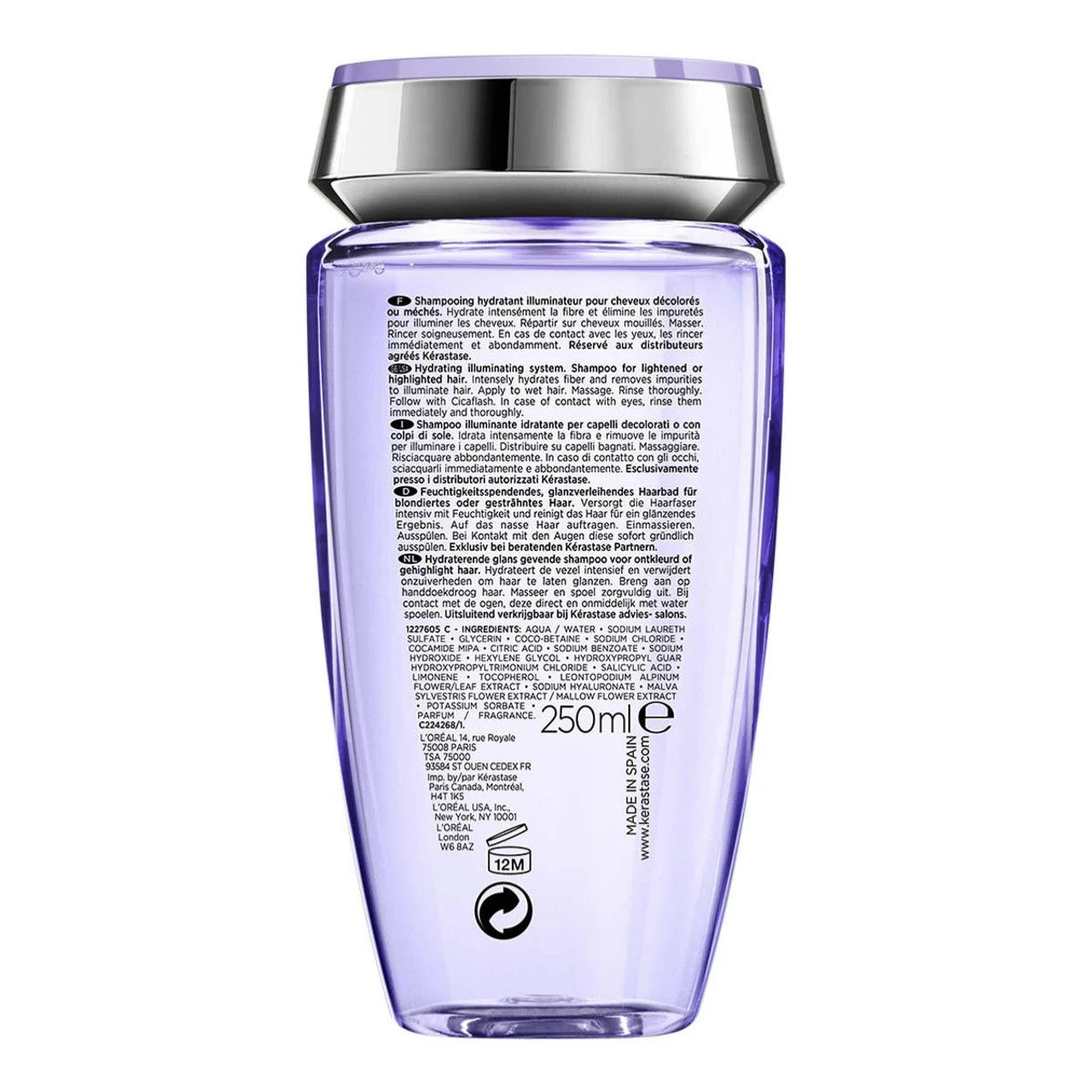 Bain Lumière Blond Absolu Kérastase 250ml 4 Bain Lumière Blond Absolu Kérastase 250ml – Image 2