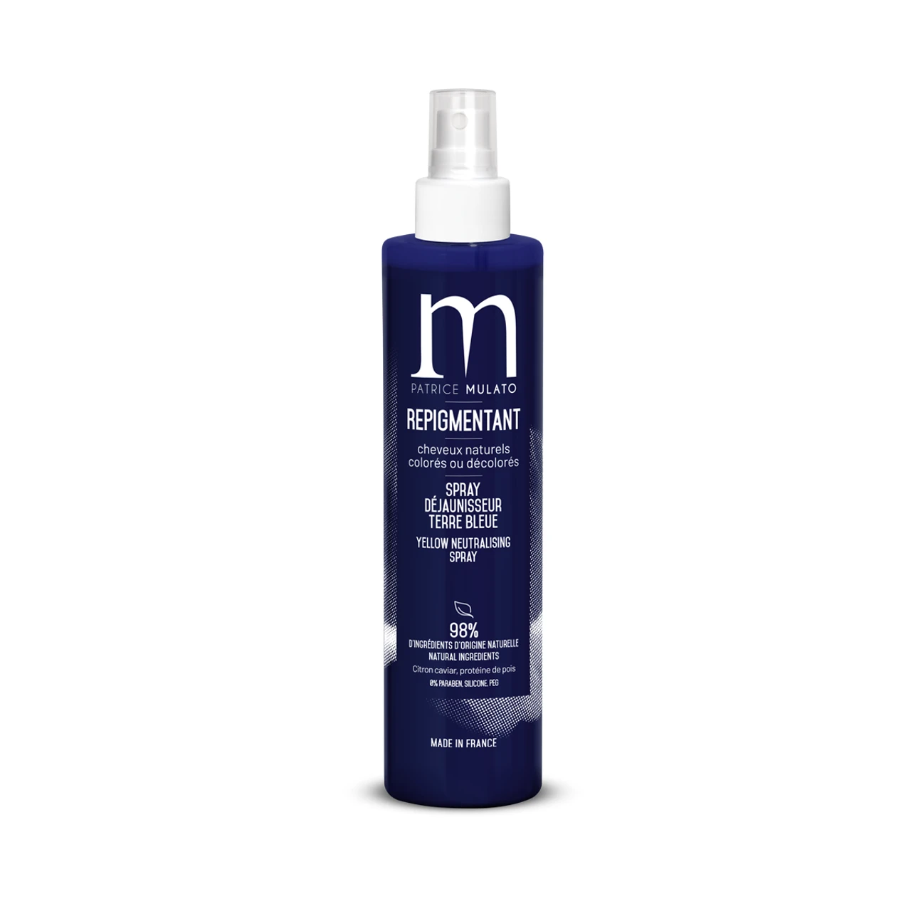 Spray Repigmentant Déjaunisseur Terre Bleue 200ml- Mulato 3 Spray Repigmentant Déjaunisseur Terre Bleue 200ml- Mulato