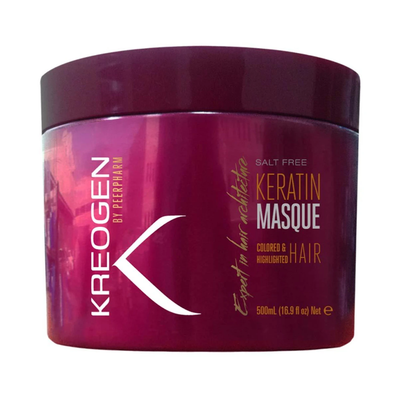 Masque Kératine Pour Cheveux Colorés Et Dévitalisés Kreogen 500ml 3 Masque Kératine Pour Cheveux Colorés Et Dévitalisés Kreogen 500ml