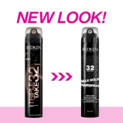 Max Hold Hairspray 32 Redken 300ml -Soins Capillaires Redken Triple Take 32 300ml 84153.1694768860