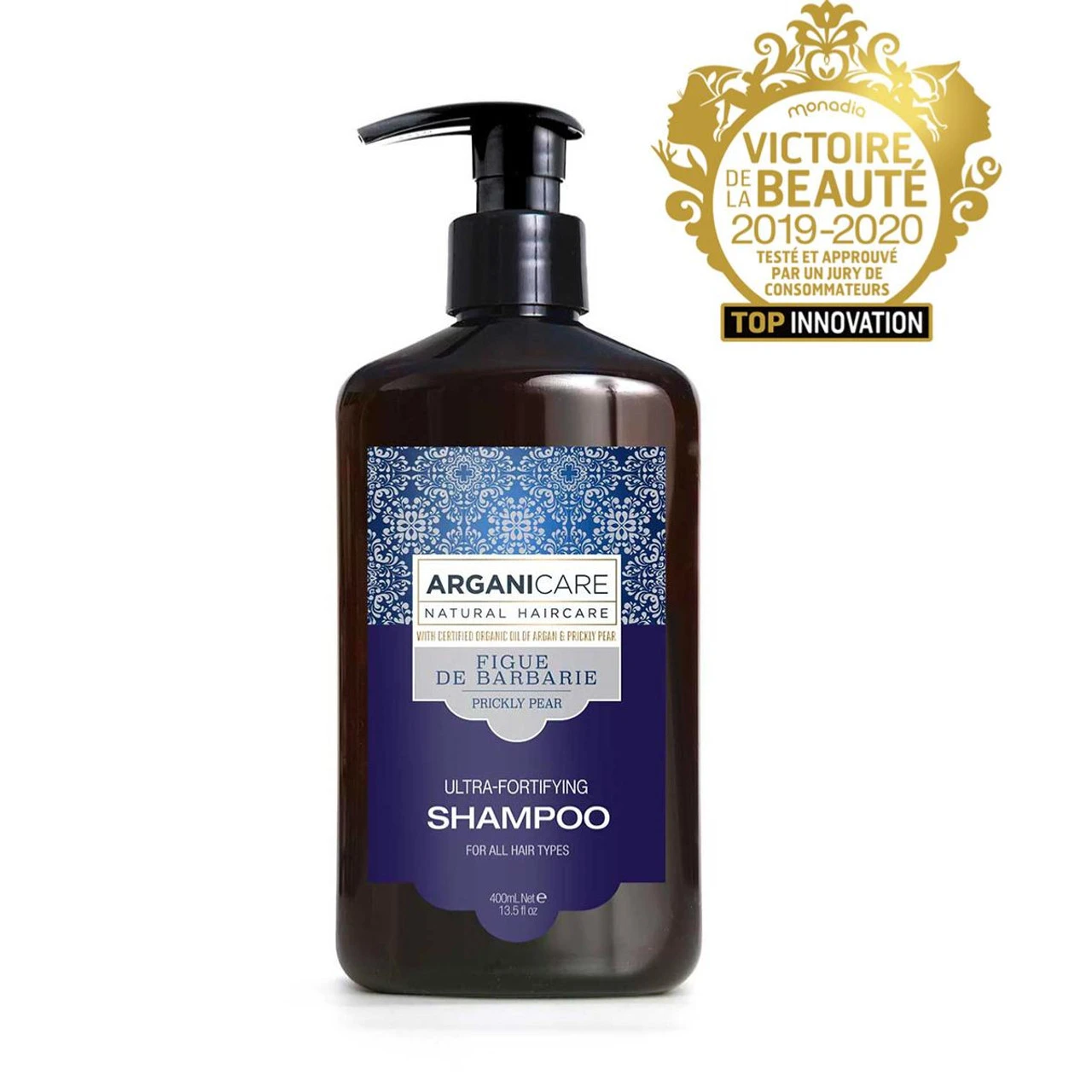 Shampooing Prickly Pear Figue De Barbarie Arganicare 400ml 3 Shampooing Prickly Pear Figue De Barbarie Arganicare 400ml