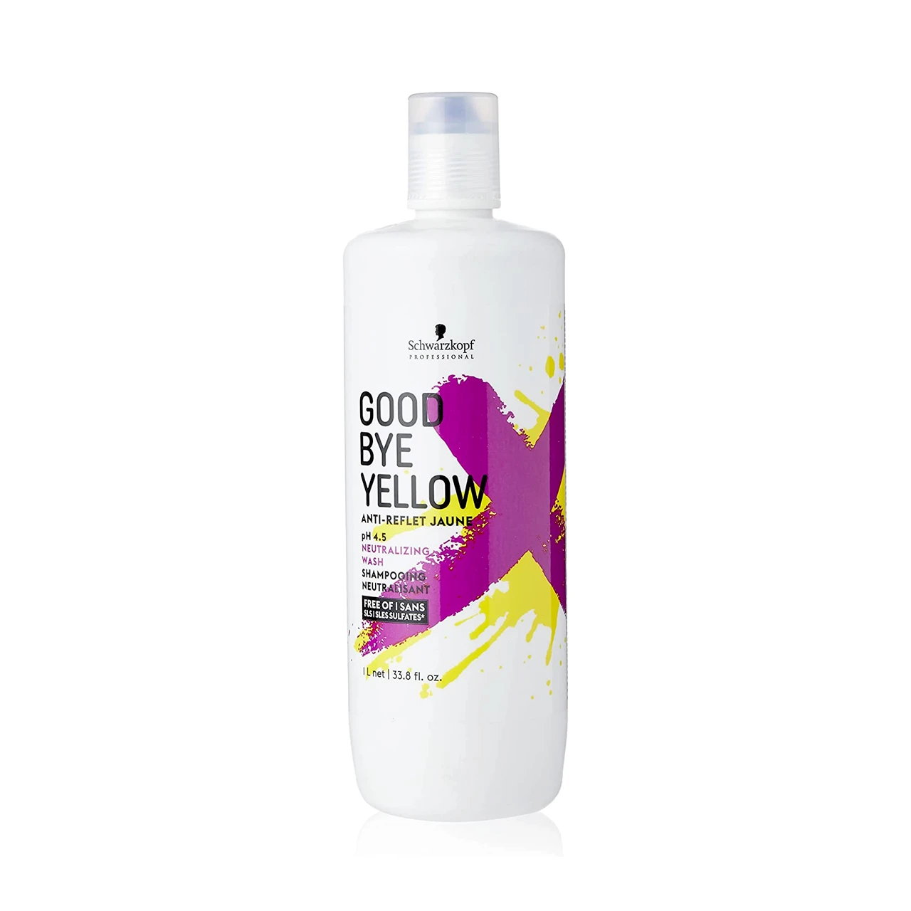 Shampooing Good Bye Yellow Schwarzkopf 1000ml 3 Shampooing Good Bye Yellow Schwarzkopf 1000ml