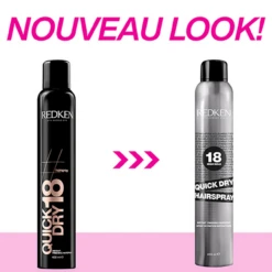 Quick Dry 18 Redken 400ml -Soins Capillaires Spray Se chage Rapide Quick Dry Redken Styling New look 51960.1694768489