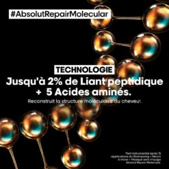 Shampooing Absolut Repair Molecular L'Oréal Professionnel 300 Ml 12 Shampooing Absolut Repair Molecular L'Oréal Professionnel 300 Ml -Soins Capillaires b7a7ac30 a3e2 4f9c 8d7a f25dbb3a2551 79105.1694081531.1280.1280 72780.1694081968.1280.1280 06855.1694087331