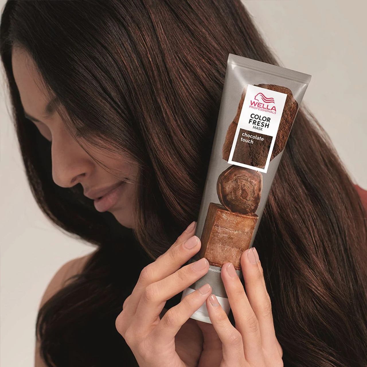 Masque Color Fresh Wella Chocolate Touch 150ml 4 Masque Color Fresh Wella Chocolate Touch 150ml – Image 2