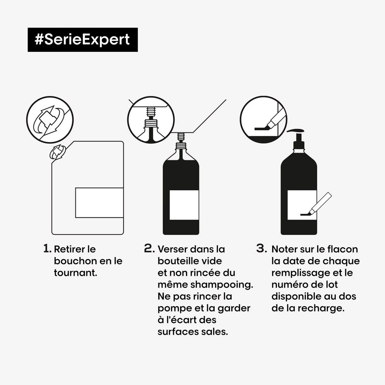 Éco-Recharge Shampooing Absolut Repair L'Oréal 1500ml 4 Éco-Recharge Shampooing Absolut Repair L'Oréal 1500ml – Image 2