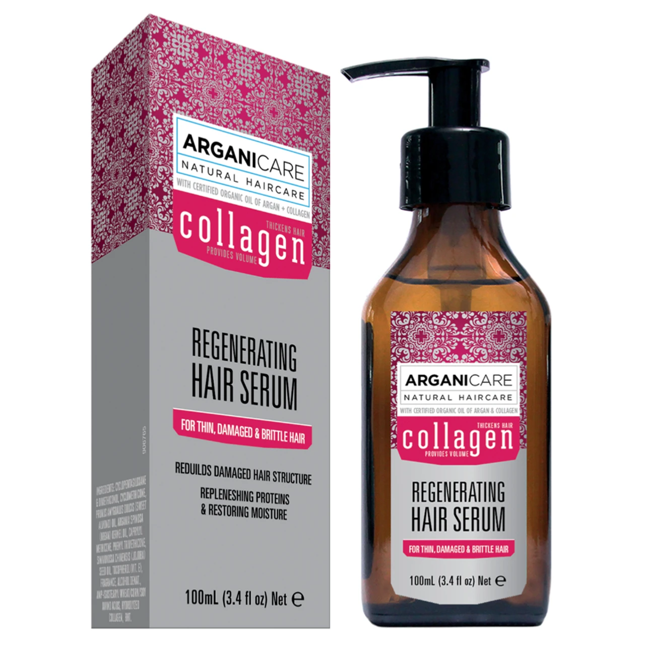 Sérum Collagen Arganicare 100ml 3 Sérum Collagen Arganicare 100ml