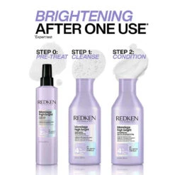 Shampoing Blondage High Bright Redken 300ml -Soins Capillaires high bright 1 14398.1694764110