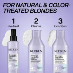 Conditionner Blondage High Bright Redken 1000ml 9 Conditionner Blondage High Bright Redken 1000ml -Soins Capillaires high bright 42739.1694764237