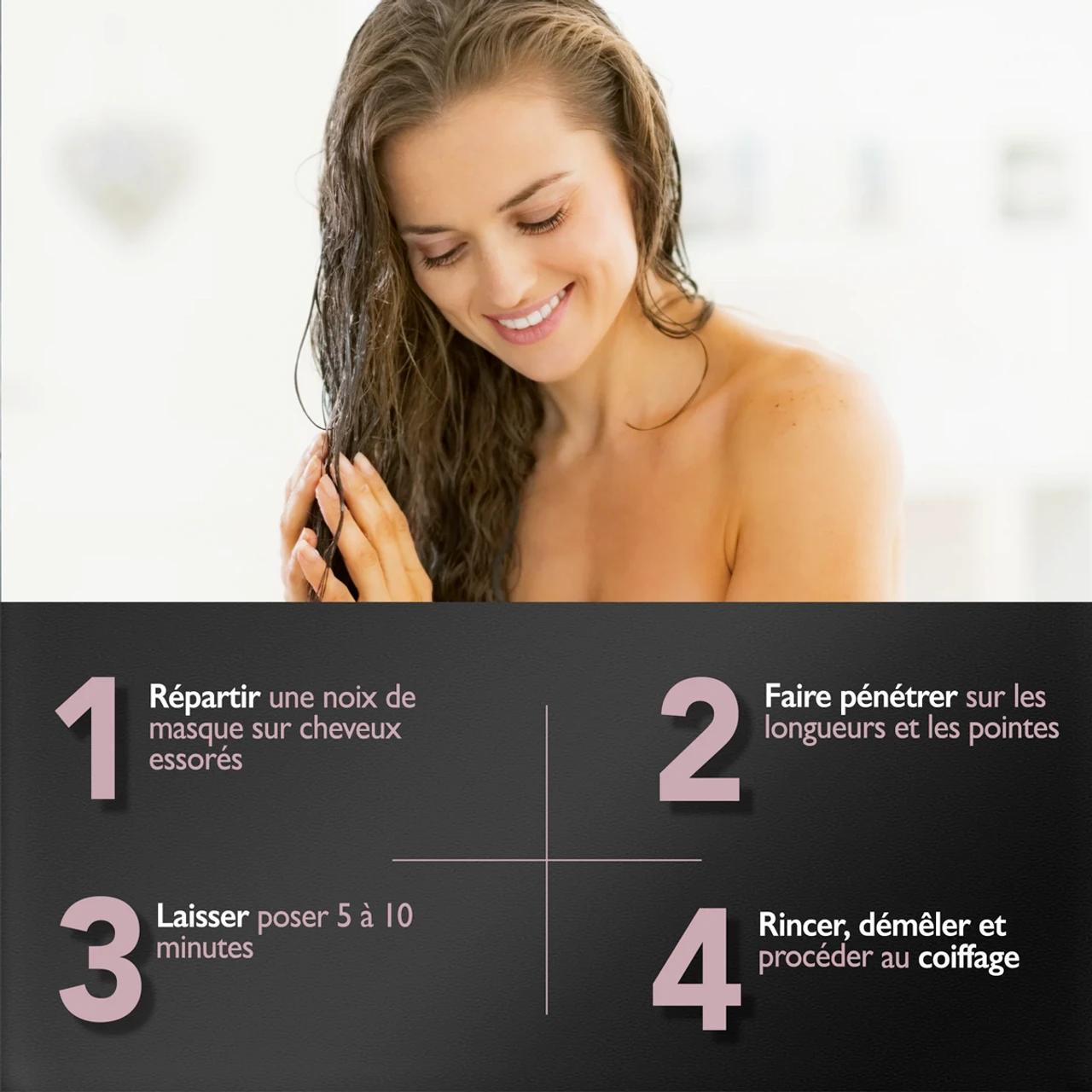 Masque Keratin Glow Essentiel Eugène Perma 150ml 5 Masque Keratin Glow Essentiel Eugène Perma 150ml – Image 3