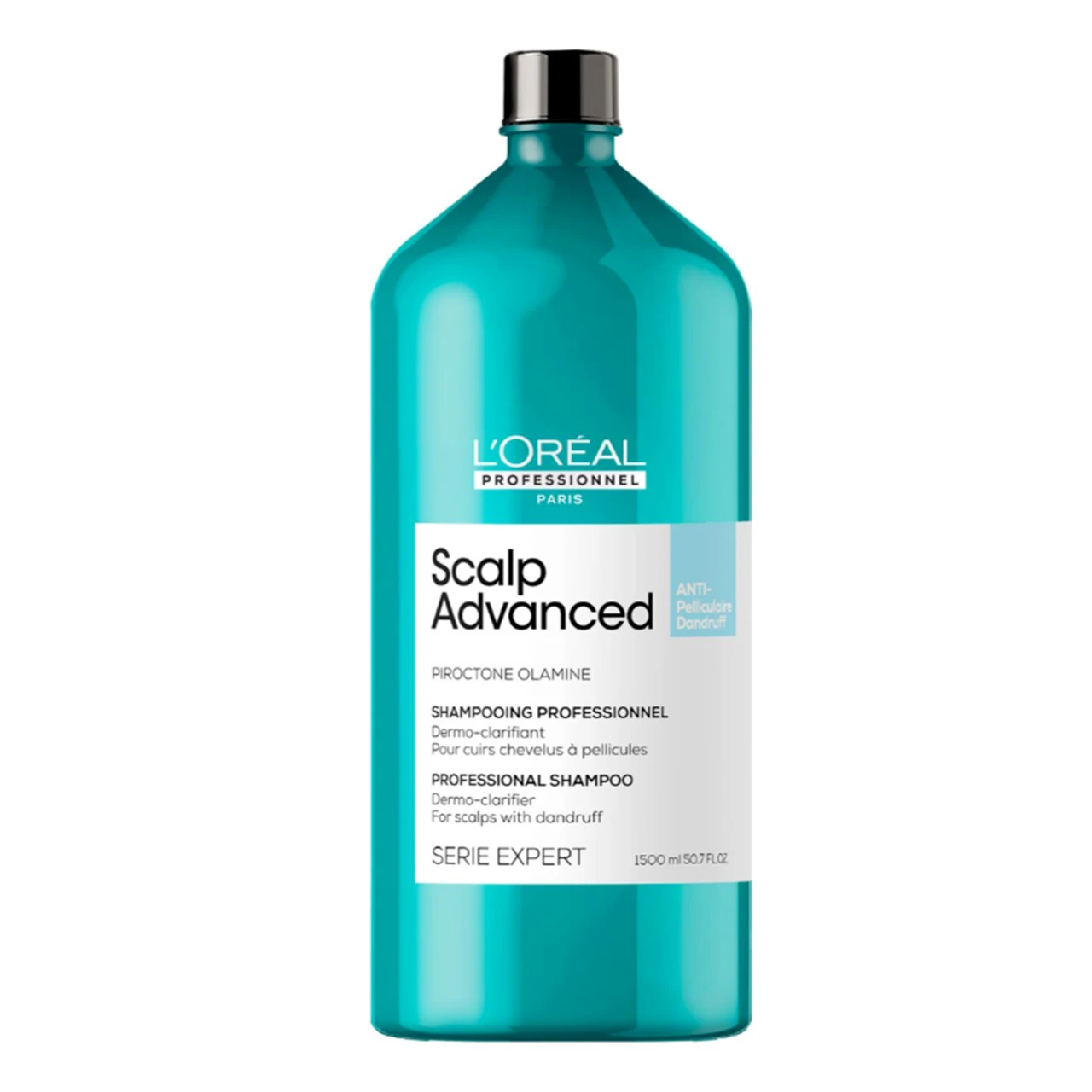 Shampooing Anti-Pelliculaire Scalp Advanced L'Oréal 1500ml 3 Shampooing Anti-Pelliculaire Scalp Advanced L'Oréal 1500ml