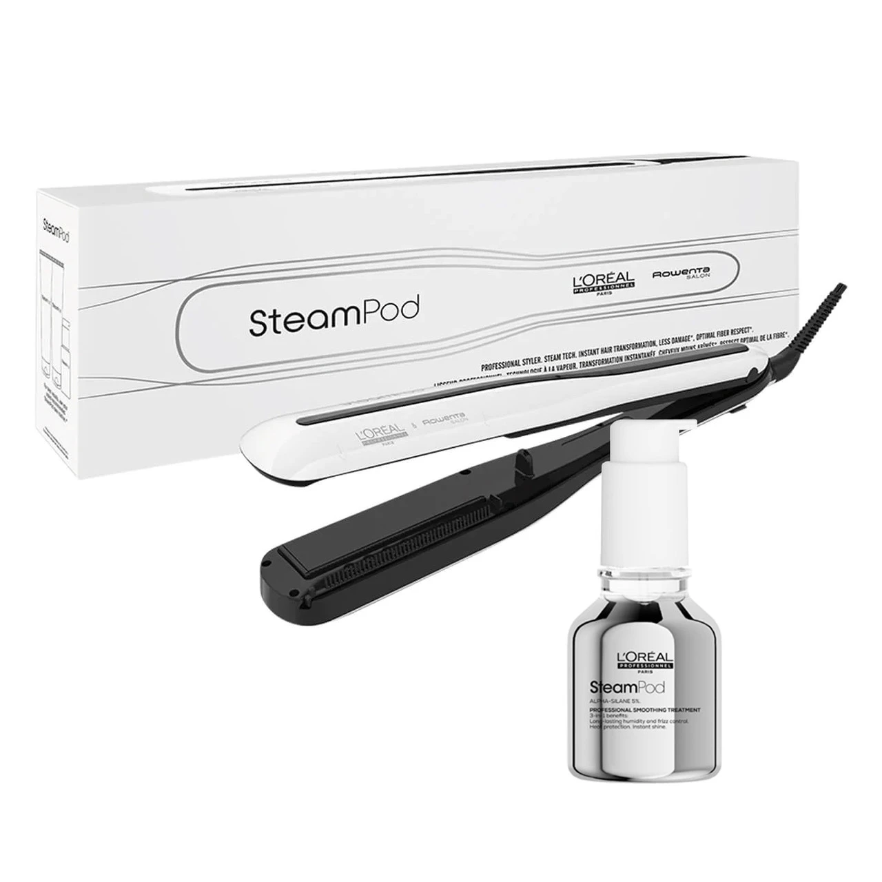 Pack Steampod 3.0 + Soin Lissant 3 En 1 50 Ml 4 Pack Steampod 3.0 + Soin Lissant 3 En 1 50 Ml – Image 2